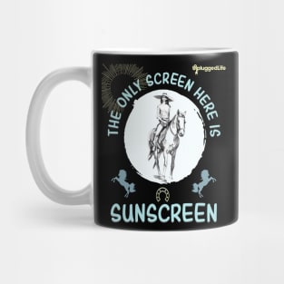 Unplugged Life Teeshirt Mug